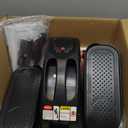 Under Desk Elliptical Machine, Electric Elliptical Leg Exerciser for Seniors Fully Assembled, Quiet & Portable Electric Seated Pedal Exerciser with Remote Control & 12 Adjustable Speeds (Small)