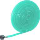 Heavy Duty Sprinkler and Soaker Hose 50FT Ground Soaker Garden Hose Savings 70% Water Dripping Water Hose Perfect for Garden Flowers Beds, 50FT, Green