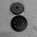 Gnellkoor 2 Pack 5 Inch 8 Hole Orbital Sander Pads Compatible with Ridgid R2501 R2600 R2601 R8606 Random Orbit Sander Replacement Hook and Loop Metal Backing Pad Parts # 300527002