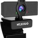 NexiGo N60 1080P Webcam with Microphone, Software Control & Privacy Cover, USB HD Computer Web Camera, Plug and Play, for Zoom/Skype/Teams, Conferencing and Video Calling