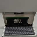 nuphy Node75 Wireless Mechanical Keyboard, 75% Hot Swappable Custom Low Profile Keyboard, 84 Keys Computer Gaming Keyboards, Supports Touch Gestures, PBT Keycaps, RGB Backlit, Bluetooth/2.4GHz/USB-C (Brown Nano Switch)