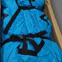 CORANI 14.1'x6.5'x9' Inflatable Tents for Camping, Portable 6/8/10 Person Blow Up Air Tent, Waterproof Windproof Easy Setup Large Family Tent with 2 Doors, 6 Windows, Mosquito Screen (Navy Blue)