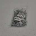 Silver Link Balloons, 60PCS Linking Balloons with Tail for Balloon Wall Arch and Chains, Quick Linkable Balloon for Wedding Birthday Baby Shower Engagement Graduation Party Decorations (6inch)