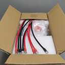 WZRELB 5000W Pure Sine Wave Inverter 12V DC to 110V 120V AC Power Converter with LED Display, Hardwire Terminal,Off-Grid Portable Power Inverter with 4 AC Outlets for Home, RV, Truck, Camping