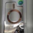 Magnetic for iPhone 16 Pro Max Case with Privacy Screen Protector & Full Camera Cover,[Non-Yellowing] Plating Glossy Soft Shockproof Clear Phone Case with MagSafe Women Girls for 16 ProMax,Desert