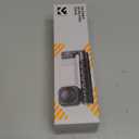 K&F CONCEPT Magnetic Quick Release Foldable Selfie Stick Compatible with Insta360 X5, 89cm/35inch Aluminum Alloy Extension Rod Invisible Pole, Adjustable Handle Grip with Safety Lock for X4 Air