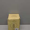 OMAYKEY 12W Dimmable Oversize LED Globe Bulb 5000K Daylight White, 100W Equivalent 1000 Lumens, E26 Medium Base, Vintage Edison G125(G40 Replacement) Large Globe Clear Glass LED Filament Light Bulb