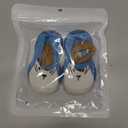 Baby Shoes Boys Girls First Walking Shoes Non Slip Soft Sole Sneakers Toddler Infant Babygirl Sock Shoes (Blue)