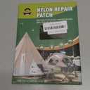 OAZ 8 Pieces 7.87 x 5.9 inch Nylon Repair Patches Nylon Fabric Patch Self-Adhesive Fabric Repair Tape Waterproof Lightweight Outdoor Gear Patch Kit for Down Jacket Clothing Tent Bag (Army Green)