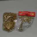 36 Pcs Snowflake Christmas Tree Decoration 1 Pcs Glitter Star Tree Topper Snowflake Hanging Ornaments for Craft Christmas Trees DIY Indoor Ceiling Winter Party Decoration(Gold)