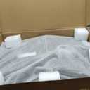 Laptop Bed Tray Desk with LED Desk Light, SAIJI Adjustable Laptop Stand for Bed, XX-Large PVC Leather Foldable Table with Book Stand,Wrist Rest, Extra Leg Room(Black) (23.6 x 17.7 In)