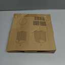 Rotatable Cup and Lid Organizer with 4 Compartments, Coffee Cup Dispenser for 5-16 oz Paper Cup Storage Organizer for Home Countertop Bathroom Kitchen Coffee Shop Restaurant Bar Office (Black)