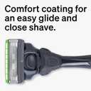 Schick Hydro Sensitive Razor for Men with Sensitive Skin with 5 Razor Blades