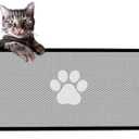 Duty Dog Gate for Stairs & Doorways with Breathable Mesh Screen, Cat Dog Gate Indoor Flexible Pet Gate for The House Providing a Safe Enclosure for Pets to Play and Rest (40x30)