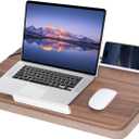 Eishacc Lap Desk 24 inches Extra Large - Versatile and Comfortable for Work and Leisure (Walnut)