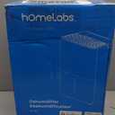 hOmeLabs 8 Pint Wi-Fi Dehumidifier for up to 1,800 Sq Ft Rooms (MAX 24 Pint at 95F, 90% RH)  Ultra Quiet, Compact Design with Smart Controls and Drain Hose