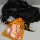 UVVUVV 4x4 Body Wave Lace Front Wigs Human Hair 180% Density 16 Inch Lace Frontal Wigs Human Hair Pre Plucked HD Transparent Short Body Wave Wigs for Women Natural Black Color16inch