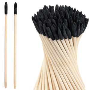 100 Pcs Sanding Sticks, 280 Grit Matchsticks Sanding Twigs, Fine Detailing Sanding Tools for Tight Spaces Plastic Models Wood, 5.4 x 0.2 Inch