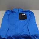 THE NORTH FACE Men's Crest Full Zip Jacket | Water Repellent Fleece Coat, Double Layer Stand Collar & Zip Hand Pockets (X-Large, Tnf Black)