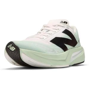 New Balance Women's Fuelcell Rebel V4 Running Shoe (7.5, Clay Ash/White/Black)