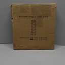 Vertical Shoe Rack - Tall Narrow Shoe Rack Organizer for Small Spaces,5 Tier Bamboo Shoen Shelf for Entryway,Closet,Corner,Doorway,Skinny Shoe Shelf Space Saving Shoe Storage,Free Stackable DIY (Black)