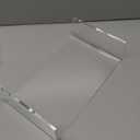 GoldOrcle Acrylic Monitor Stand Riser Clear Computer Monitor Stand for Laptop PC Printer Computer Riser Acrylic Tray