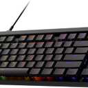 Logitech G515 TKL Wired Low Profile Gaming Keyboard, Fully Customizable RGB, Double-Shot PBT Keycaps, Tactile/Brown Switches - Black