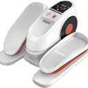 2025 New Under Desk Elliptical Machine, Electric Ellipse Leg Exerciser Pro As Seen On TV with 16 Adjustable Speed, Quiet and Fully Assembled with Remote Control & Non-Slip Foot Straps