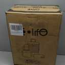 Coolife Suitcase Set 3 Piece Luggage Set Carry On Travel Luggage TSA Lock Spinner Wheels Hardshell Lightweight Luggage Set(White, 3 piece set (BP/TB/20))