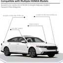 3 x Platinum White Pearl(NH-883P) Car Paint Touch Up Pen Compatible with Honda, 0.4 Fl Oz (EXP 10/23/29)