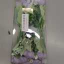 KAOYOO 4 PCS Artificial Peony Bouquet Short Stem for DIY Wedding Decoration Bridal Bouquet Home Decorations(Purple 4-PCS)