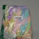 Rainbow High Chair Banner for 1st Birthday - Baby Girl Rainbow Smash Cake for Photo Props, First Birthday Photo Background, Macarons Color Ribbon (Rainbow High Chair Banner)