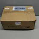 4FT Pre-lit Artificial Potted Christmas Tree with 50 LED LightsSmall Fake Spruce Tree,Xma Pine Cones Tree Decorated with 140 Branch Tips, Pine Cones&Red Berries, Plug in