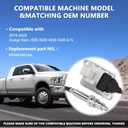 Nox Sensor, Nitrogen Oxide Oxygen Upstream Sensor 68447681AA Compatible with 2019 2020 2021 2022 2023 Dodge Ram 2500 3500 4500 5500 6.7L Cummins Diesel