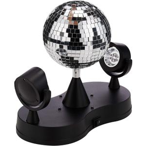 MK 10.8IN SPINNING DISCO PARTY LIGHT