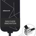 Nillkin Wireless Charging Receiver and Adapter, Qi Wireless Charger Receiver Module for Google Pixel 3A XL, Samsung Galaxy A13/A14/A15/A42, LG and Other USB C Phones, Type C Long