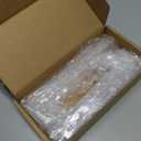 Suwimut 15 Pieces Acrylic Hair Clip Display Stand, Clear L-Shaped Hairpin Barrette Stand Holders, Tabletop Hair Clip Organizer Storage Rack for Hair Bow, Headbands, Hair Ties, Teen Girls, Women