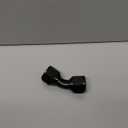 6AN Female to 6AN Female Flare 45 Degree Swivel Coupler Fitting Union Adapter Aluminum Black