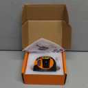 JORGENSEN Laser Tape Measure 2-in-1, 135Ft Laser Measuring Tool & 16Ft Measuring Tape with Movable Magnetic Hook, Laser Measure for Pythagorean, Area, Volume, Unit Ft/Ft+in/in/M NOT Digital