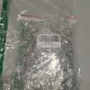 33ft K9 Glass Crystal Garland Strands - Hanging Chandelier Gem Bead Chain - 14mm Clear Octagon Prism Diamond String Decorations for Wedding Party Manzanita Centerpiece Christmas Tree