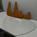 eMod - Noguchi Triangle Coffee Table Glass Top (Cherry)