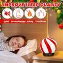 Ceramic Candy Diffuser Christmas Essential Oil Diffuser Gifts 120ml Holiday Present for Essential Oil Small Aromatherapy Humidifier Warmer for Home Office Decorations