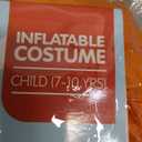 Spooktacular Creations Kids Inflatable Costume, Full Body Air Blow Up Hotdog Costume, Hotdog Inflatable Costumes for Halloween Costume Dress Up Food Themed Parties Multicolor