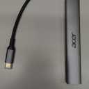 Acer 5 in 1 USB C Hub with 4K HDMI, 100W Power Delivery, 3 USB A Data Ports, USB C to HDMI Multiport Adapter for Laptop, PC, Tablet, MacBook Air, iPad Air, iMac, iPhone 15/16 Pro/Pro Max