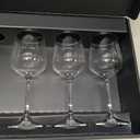 Gabriel-Glas Crystal Wine Glasses, Set of 6 with Gift Box - Premium, Universal Wine Glass for Red and White Wine - Dishwasher Safe, Lead-Free, 16 oz