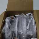 Amico 6 Pack 6 Inch 5CCT Ultra-Thin LED Recessed Ceiling Light with Junction Box, 2700K/3000K/3500K/4000K/5000K Selectable, 12W Eqv 110W 1050LM Brightness Dimmable Canless Wafer Downlight, ETL & FCC (White)