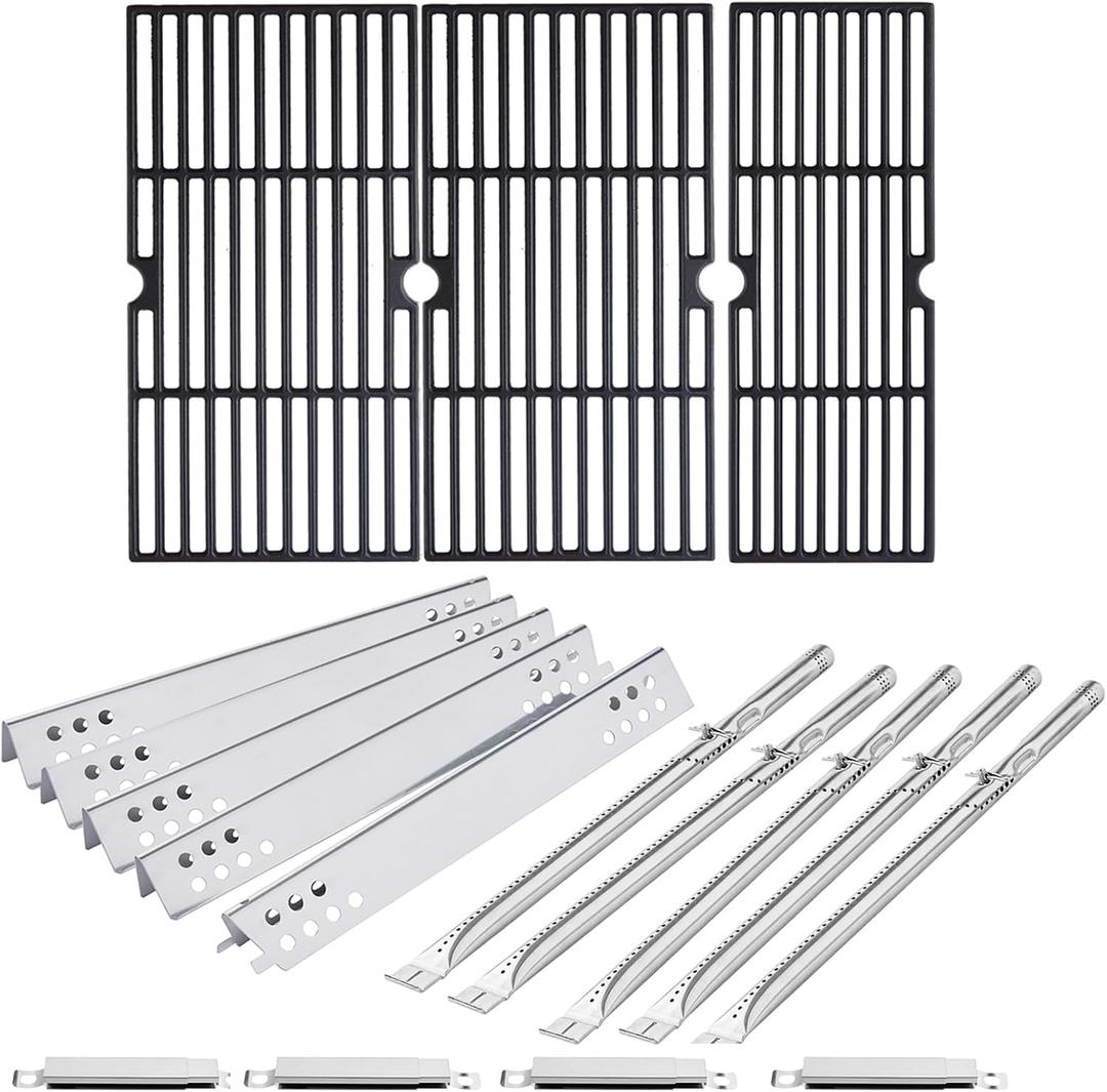 463347518 Grill Parts for Charbroil Performance 5 Burner Grill Replacement Parts 463347519 463373019 463373319 G470-0004-W1A Heat Tents Grill Parts G470-5200-W1 G470-0002-W1 Grill Grates Replacement