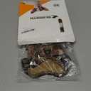 BUMBIN Tactical Dog Harness for Small Dogs No Pull, Famous TIK Tok No Pull Puppy Harness, Fit Smart Reflective Pet Walking Harness for Training, Adjustable Dog Vest Harness with Handle (Desert Camo,XS)