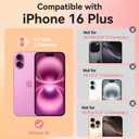 ChiCsFleur for iPhone 14 Plus/iPhone 15 Plus Case, TPU Phone case with Camera Protection for Women Girls Teens - Coastal Holiday Collage Tropical Y2K Bow Gift Disco Hibiscus Shell Lemon Aesthetic (MarineLace)