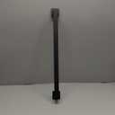 KOKOSIRI 24-Inch Single Towel Bar, Bathroom Kitchen Towel Holder, Wall Mounted SUS304 Stainless Steel Towel Rack, Matte Black, B4003BK-L24